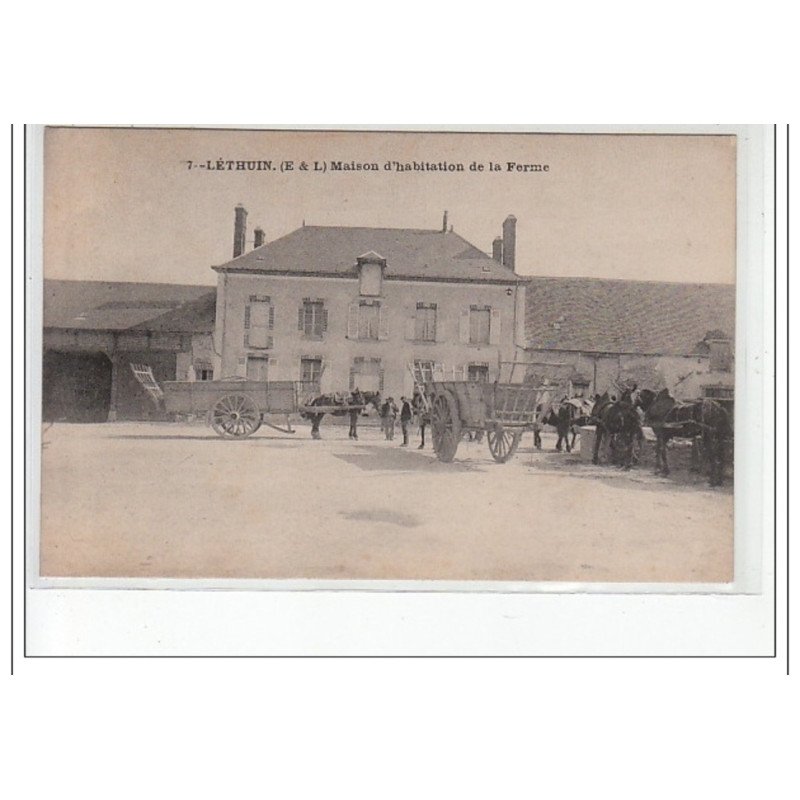 LETHUIN - Maison d'habitation de la Ferme - très bon état