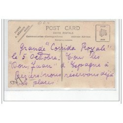 NIMES - Corrida - CARTE PHOTO - très bon état