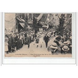 TARARE - Fête Gymnique des 29 et 30 Juin 1912 - le défilé - très bon état