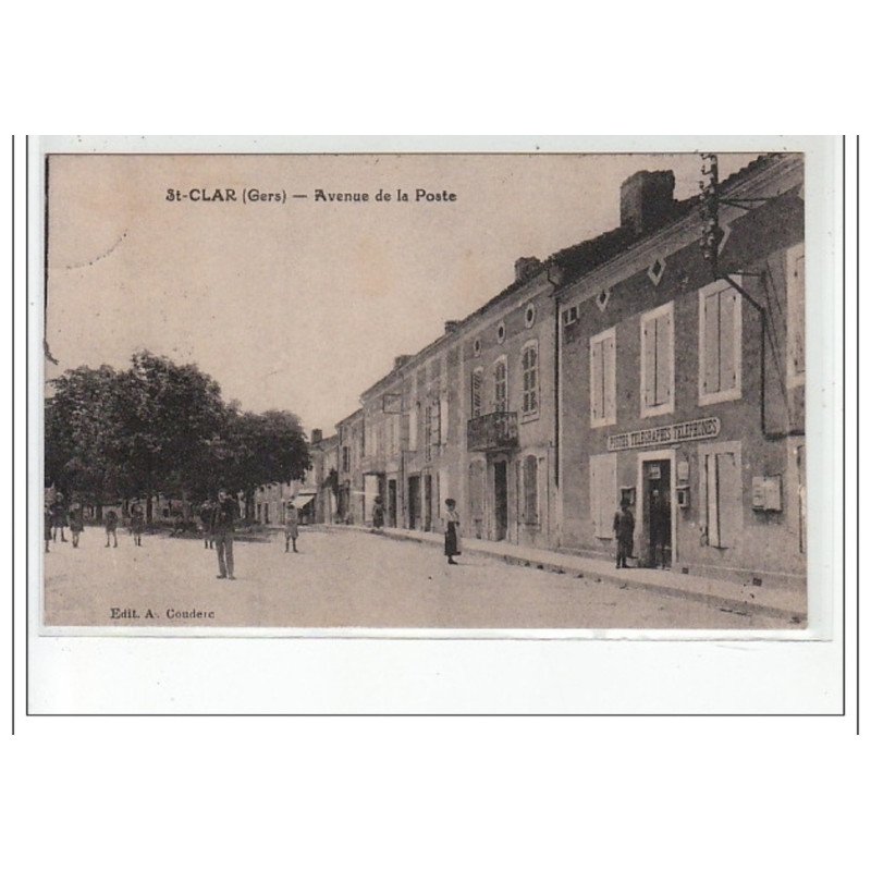 SAINT CLAR - Avenue de la Poste - très bon état