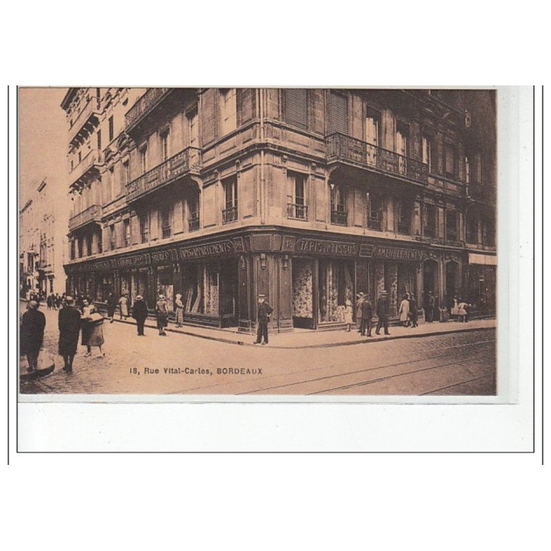 BORDEAUX - Rue Vital-Carles - très bon état