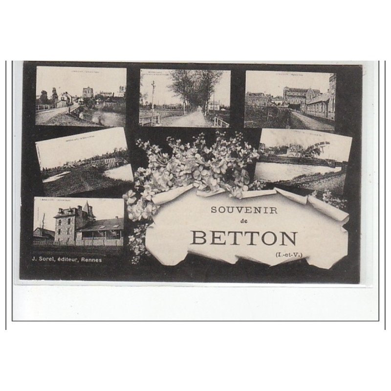 BETTON - Souvenir de Betton - très bon état