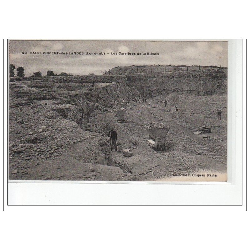 SAINT VINCENT DES LANDES - Les carrières de la Blinais - très bon état