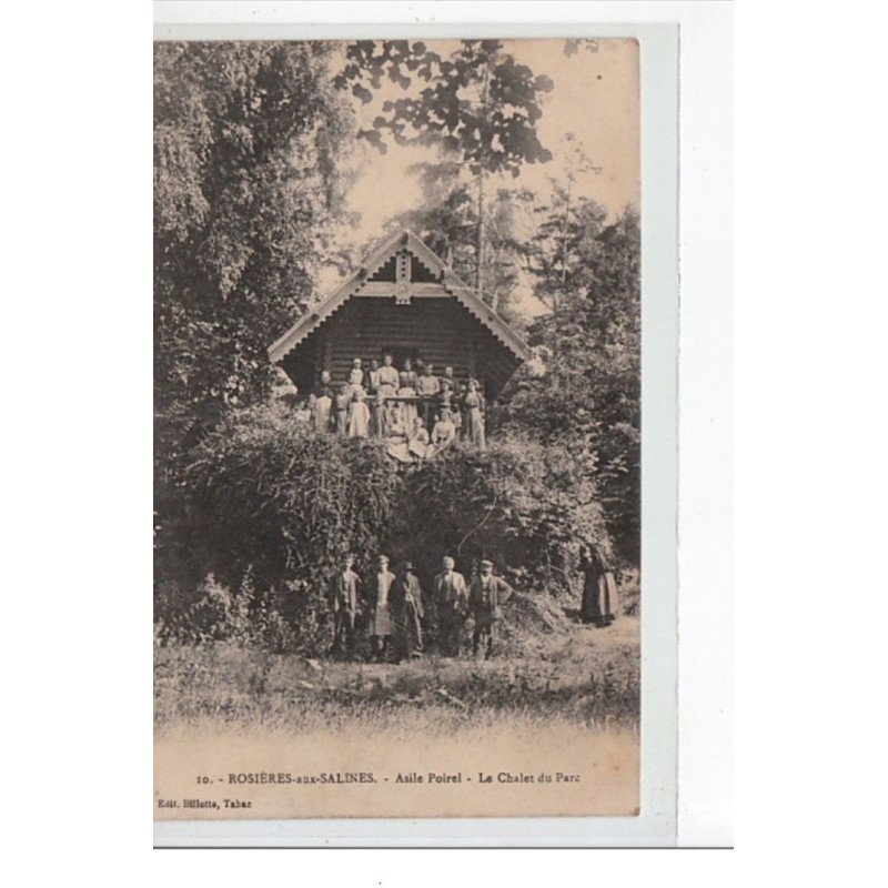 ROSIERES AUX SALINES - Asile Poirel - Le Chalet du Parc - très bon état