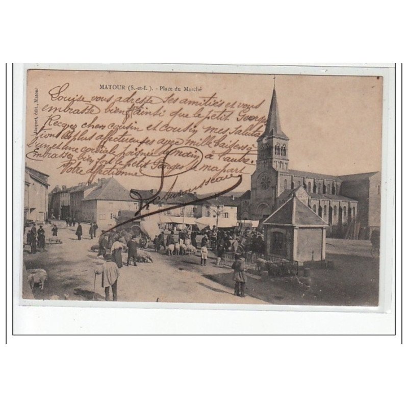 MATOUR - Place du Marché - très bon état