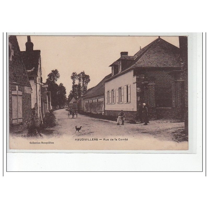 HAUDIVILLERS - Rue de la Comté - très bon état