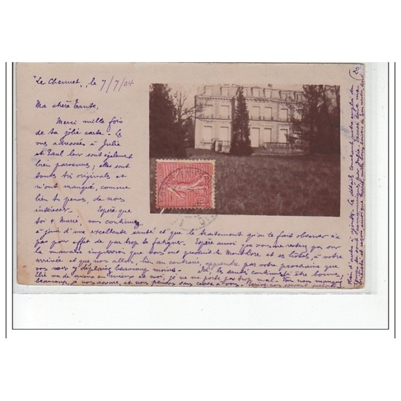 LE CHENUET - CARTE PHOTO - très bon état