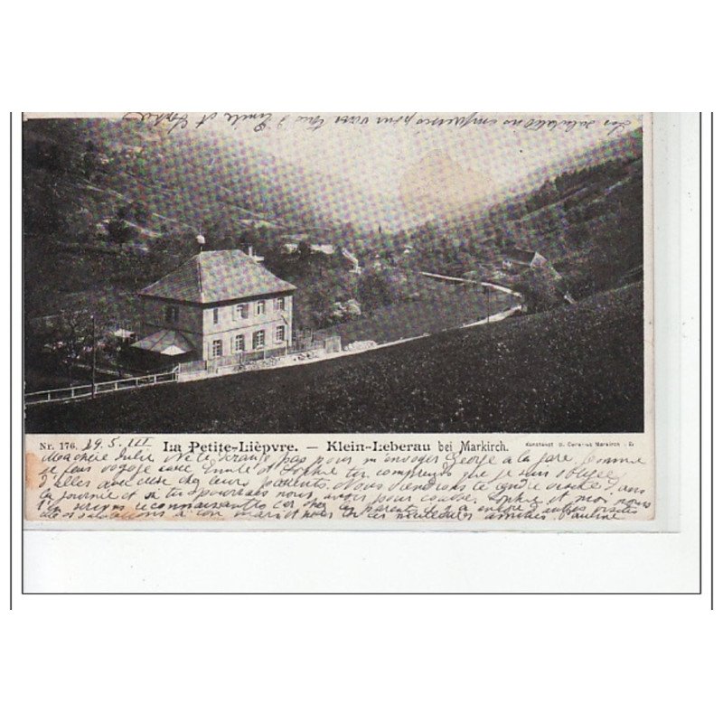 LA PETITE LIEPVRE - KLEIN LEBERAU près MARKIRCH - très bon état LA PETITE LIEPVRE - KLEIN LEBERAU près MARKIRCH - très bon état