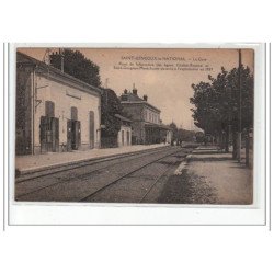 SAINT GENGOUX LE NATIONAL - La Gare - très bon état