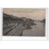 CHALON SUR SAONE - Fêtes Août 1913 - La foule sur les quais pendant les fêtes nautiques - très bon état