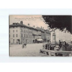 PONT DE VAUX : Monument Chaintreuil et angle de la place Amiral Decourt - très bon état