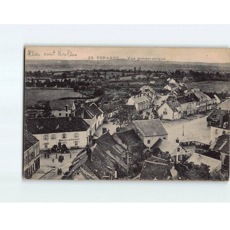 YGRANDE : Vue panoramique - très bon état YGRANDE : Vue panoramique - très bon état