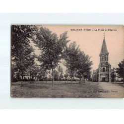 MOLINET : La place et L'Eglise - très bon état