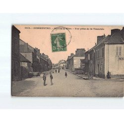 COMMENTRY : Rue de la Mine, vue prise de la Tranchée - état