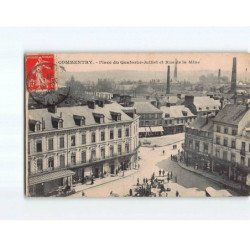 COMMENTRY : Place du Quatorze Juillet et rue de la Mine - très bon état