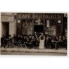 NICE : carte photo du café BERTOLOTTI vers 1910 - très bon état