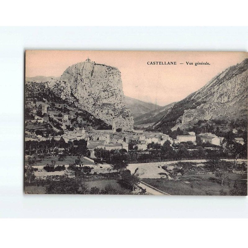 CASTELLANE : Vue générale - très bon état