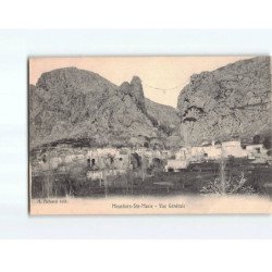 MOUSTIERS SAINTE MARIE : Vue générale - très bon état