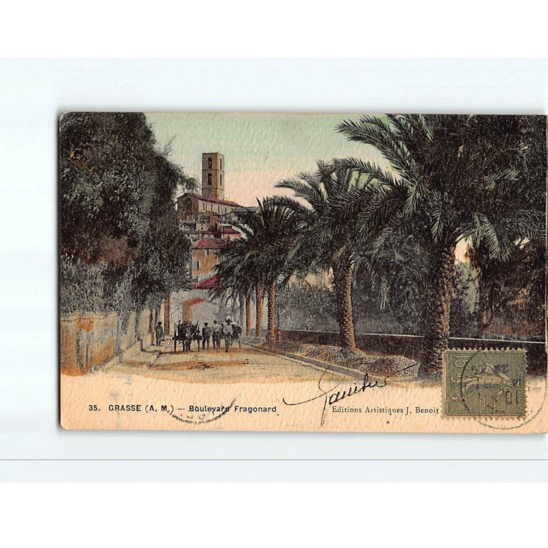 GRASSE : Boulevard Fragonard - état