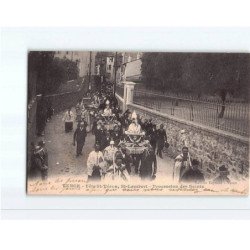 VENCE : Fête Saint-Véran, Saint-Lambert, procession des Saints - état