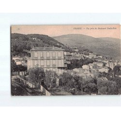 GRASSE : Vue prise du Boulevard Emile Zola - très bon état