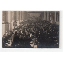 SAINT QUENTIN : carte photo du congrès socialiste en 1911 - très bon état