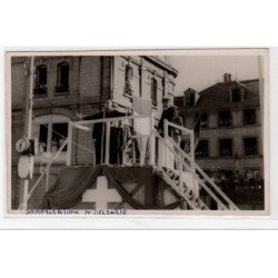 COUTANCES - GRANVILLE : carte photo du général de Gaulle (studio Francis) - très bon état