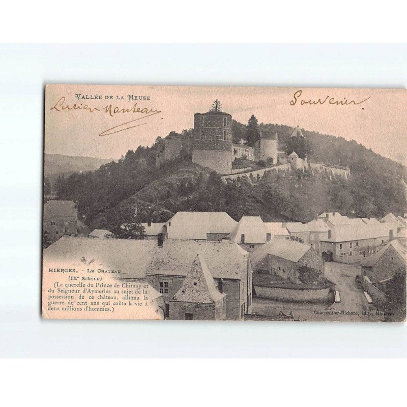 HIERGES : Le Château - état HIERGES : Le Château - état