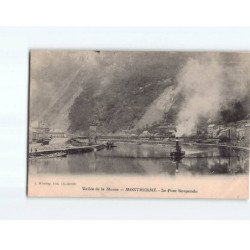 MONTHERME : Le pont Suspendu - très bon état