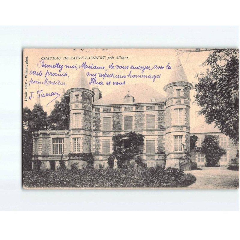 Château de SAINT LAMBERT - état Château de SAINT LAMBERT - état
