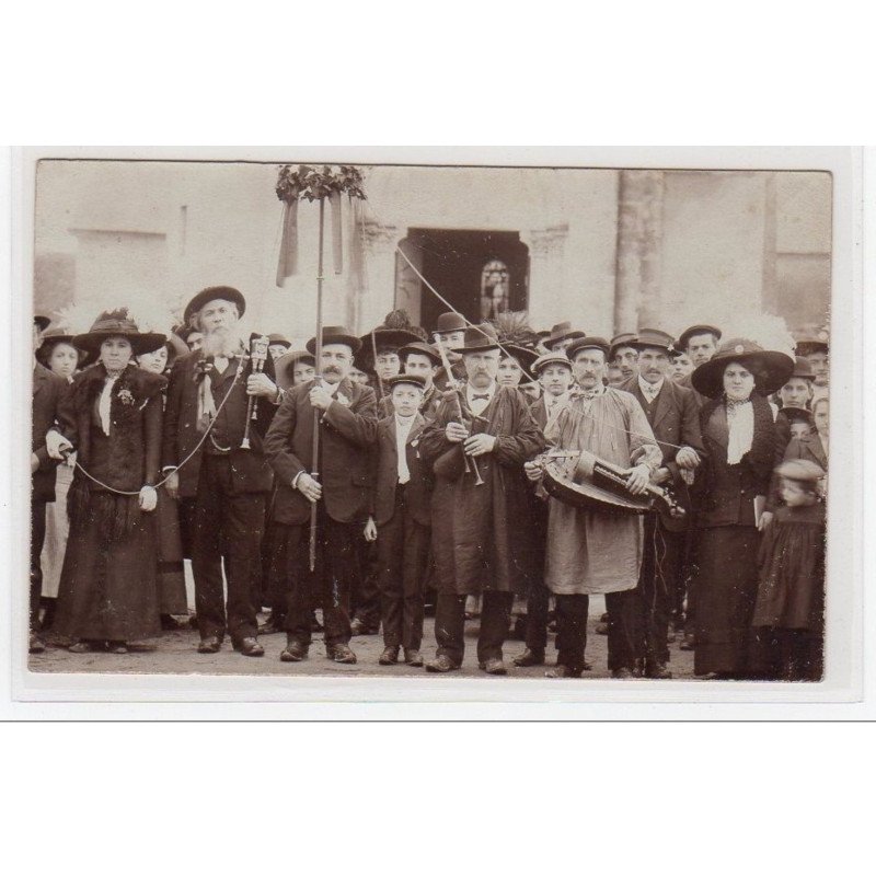 Magnifique carte photo de Jean RAMEAU (célèbre poète ) - très bon état