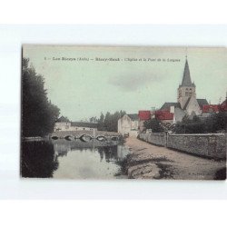 LES RICEYS : L'Eglise et le pont de la Laignes - très bon état