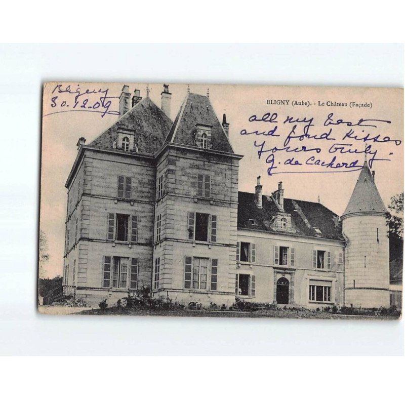 BLIGNY : Le Château - état BLIGNY : Le Château - état