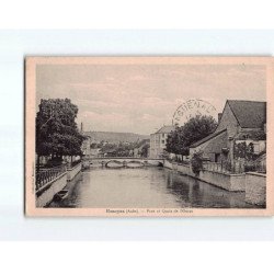 ESSOYES : Pont et Quais de l'Ource - état