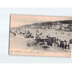 TROUVILLE : Vue sur la Plage et les Villas - très bon état