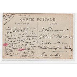 AVRANCHES : carte photo de l'inauguration du tramway - très bon état