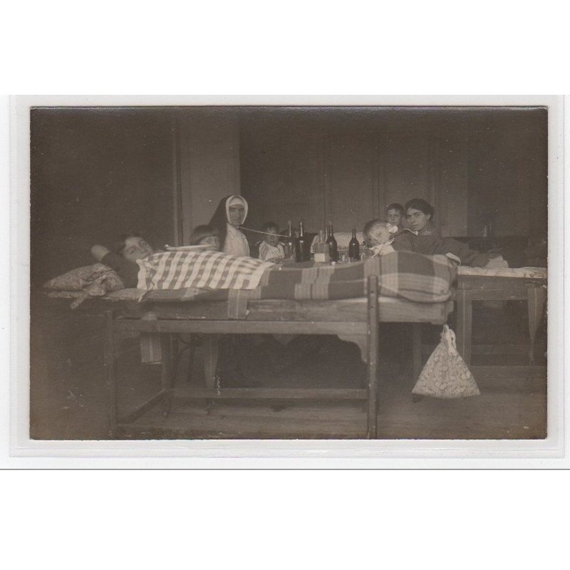 BERCK : carte photo de l'hôpital pour enfants - très bon état