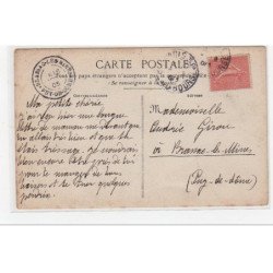 BRASSAC LES MINES : carte photo de la gare du transporteur aérien - très bon état