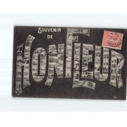 HONFLEUR : Carte Souvenir - très bon état