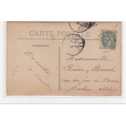 ISSOIRE : carte photo du café du Globe (TAUVERON prop.) - très bon état