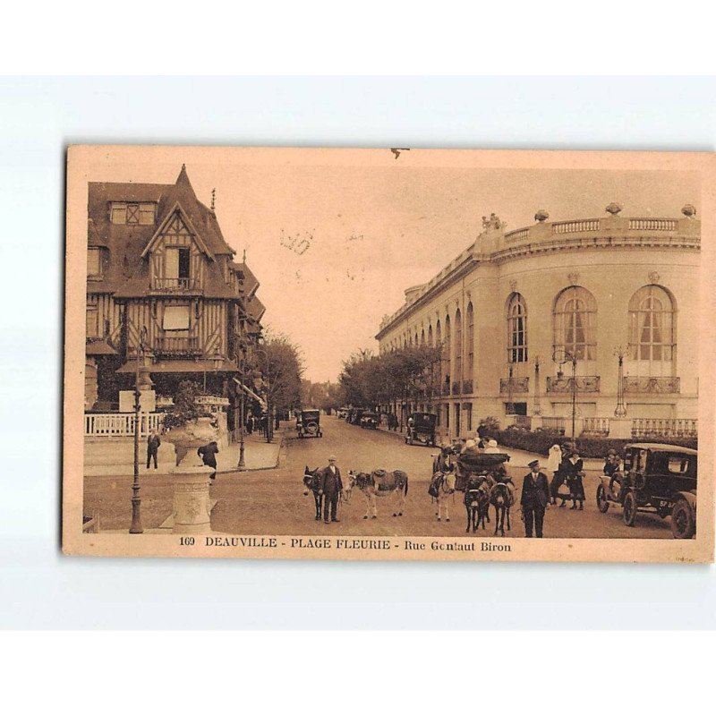 DEAUVILLE : Rue Gontaut Biron - très bon état