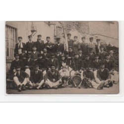 CUBLIZE : carte photo des pompiers en 1921 - très bon état