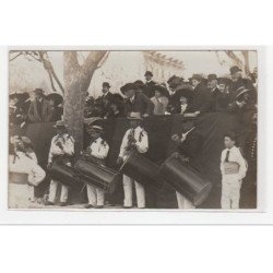 TOULON : carte photo de tambourinaires - très bon état