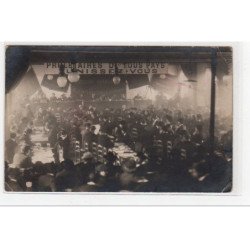 LIMOGES : carte photo du congrès socialiste en 1906 - bon état (un petit pli d'angle)
