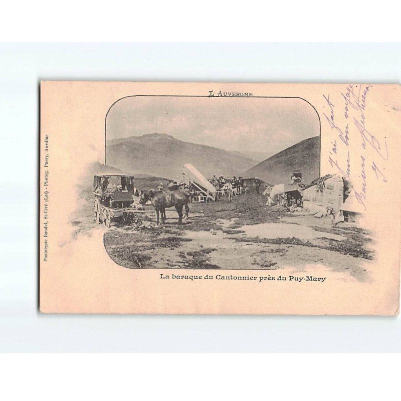 La baraque du Cantonnier près du PUY-MARY - très bon état La baraque du Cantonnier près du PUY-MARY - très bon état