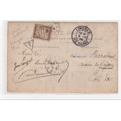 LIMOGES : carte photo du congrès socialiste en 1906 - bon état (un petit pli d'angle)