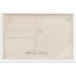 SENONES : carte photo de l'inauguration  de la statue de Constantin Verlot - très bon état