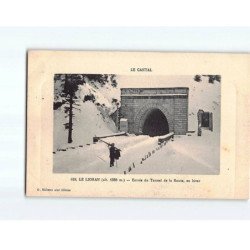 Entrée du Tunnel de la route du Lioran - très bon état