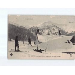LE LIORAN : Skieurs au Buron du Lioran - très bon état