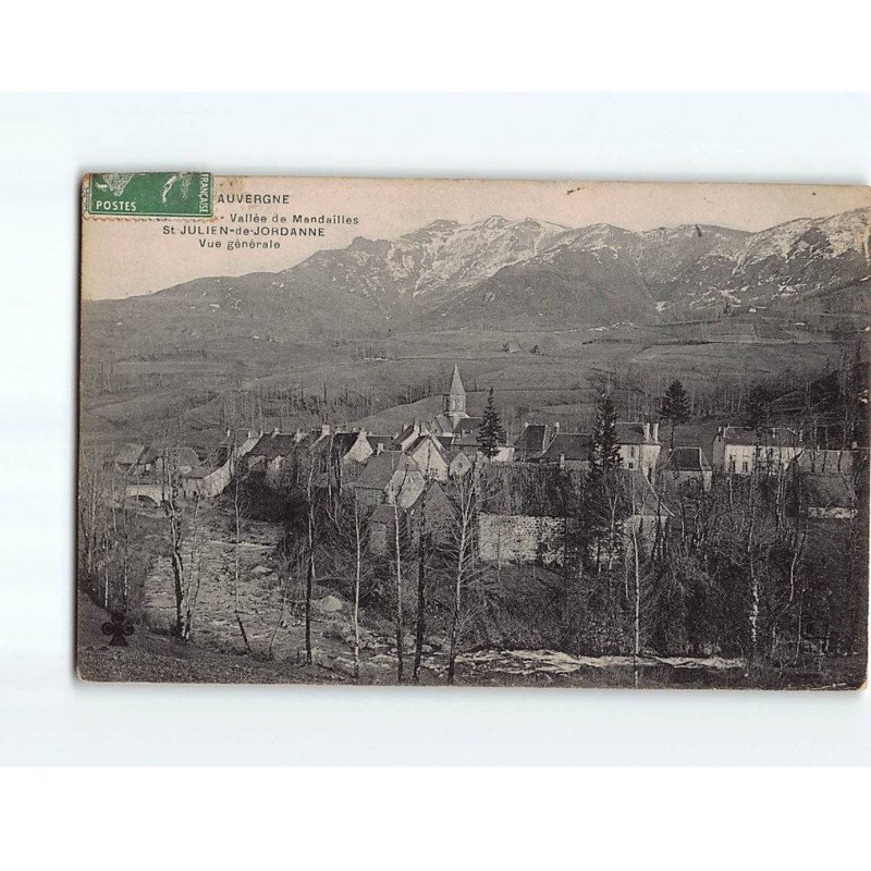 Vallée de Mandailles, saint-Julien de Jordanne, vue générale - très bon état Vallée de Mandailles, saint-Julien de Jordanne, vue générale - très bon état